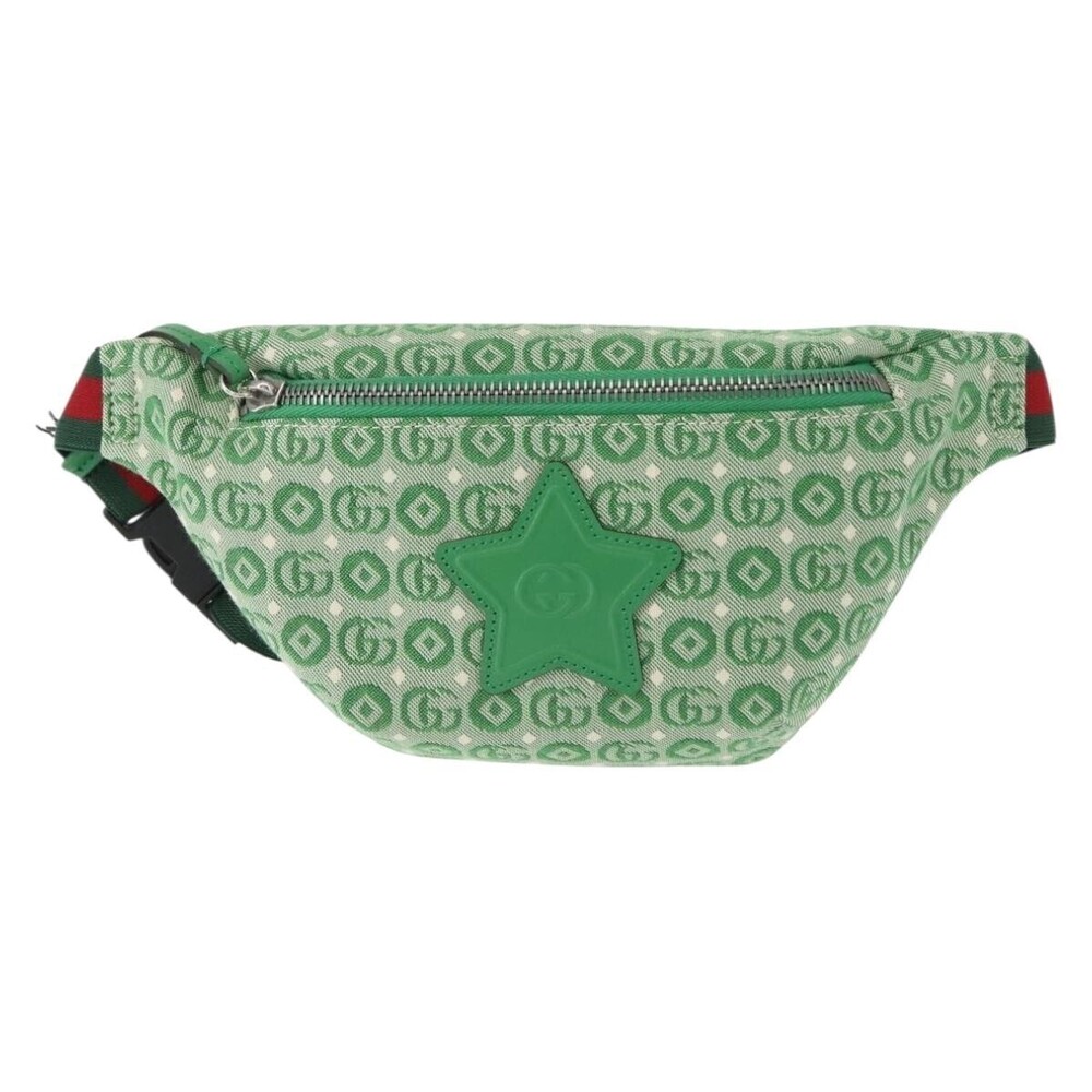 Gucci Waist Pouch Belt GG Canvas and leather